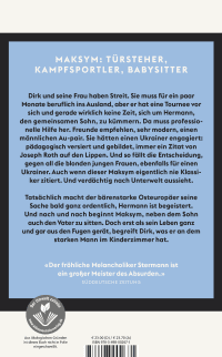 Zusatzmaterial 9783498002671 U4 von Maksym: Roman von Dirk Stermann