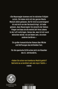 Zusatzmaterial 9783498003036 U4 von Die Mauersegler von Fernando Aramburu