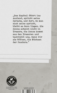 Zusatzmaterial 9783498003180 U4 von Angabe der Person von Elfriede Jelinek