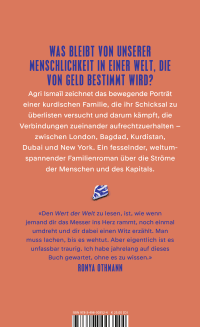Zusatzmaterial 9783498003524 U4 von Der Wert der Welt  von Agri Ismaïl