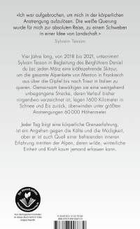 Zusatzmaterial 9783498003739 U4 von Weiß von Sylvain Tesson