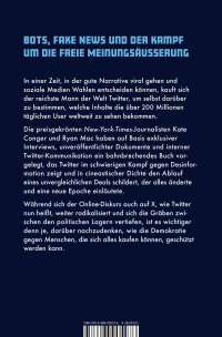 Zusatzmaterial 9783498005276 U4 von Elon Musk und die Zerstörung von Twitter: Die Inside-Story von Kate Conger, Ryan Mac