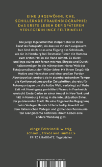 Zusatzmaterial 9783498007263 U4 von Inge Feltrinelli: Das erste Leben von Marco Meier
