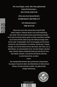 Zusatzmaterial 9783499000836 U4 von Das schwarze Königreich von Szczepan Twardoch