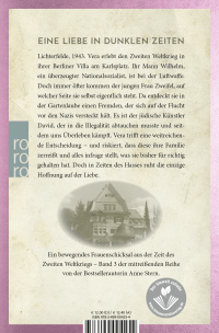 Zusatzmaterial 9783499004254 U4 von Die Frauen vom Karlsplatz: Vera von Anne Stern