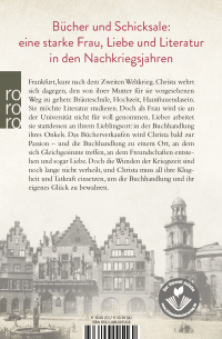 Zusatzmaterial 9783499005169 U4 von Die Buchhändlerin von Ines Thorn