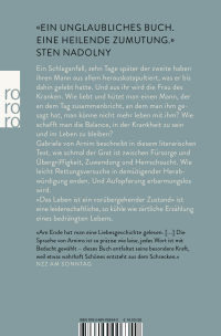 Zusatzmaterial 9783499006340 U4 von Das Leben ist ein vorübergehender Zustand von Gabriele von Arnim
