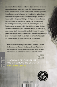 Zusatzmaterial 9783499006784 U4 von Schwarzes Herz von Jasmina Kuhnke