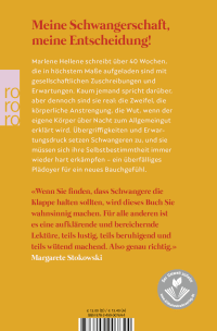 Zusatzmaterial 9783499007644 U4 von Bauch frei!: Ein Plädoyer für eine selbstbestimmte Schwangerschaft von Marlene Hellene