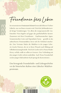 Zusatzmaterial 9783499011214 U4 von Das Pensionat am Holstentor: Frühlingstöchter von Anna Perbandt