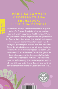 Zusatzmaterial 9783499011375 U4 von Sommertage im Quartier Latin von Lily Martin