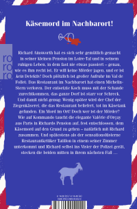 Zusatzmaterial 9783499012020 U4 von Mord & Fromage von Ian Moore