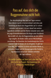 Zusatzmaterial 9783499012457 U4 von Wer Angst sät von Martin Krüger