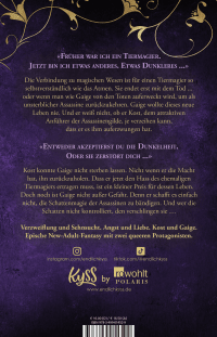 Zusatzmaterial 9783499014529 U4 von Die dunklen Tiermagier – Klingen und Rosen von Maxym M. Martineau