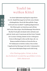 Zusatzmaterial 9783499014734 U4 von Frisch ermittelt: Der Fall Hartnagel von Christiane Franke, Cornelia Kuhnert