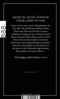 Zusatzmaterial 9783499241956 U4 von Kalte Asche von Simon Beckett