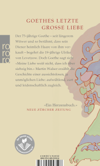 Zusatzmaterial 9783499253508 U4 von Ein liebender Mann von Martin Walser