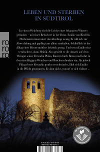 Zusatzmaterial 9783499267727 U4 von Mord in bester Lage: Ein Wein-Krimi aus Südtirol von Michael Böckler
