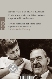 Zusatzmaterial 9783499623929 U4 von Achterbahn: Ein Lebensweg von Frido Mann
