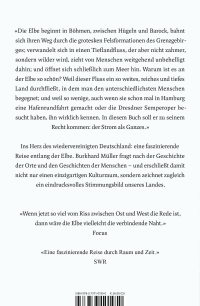 Zusatzmaterial 9783737101950 U4 von Die Elbe: Porträt eines Flusses von Burkhard Müller