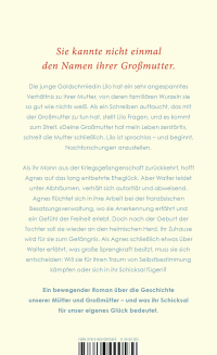 Zusatzmaterial 9783463000589 U4 von Frag nicht nach Agnes  von Valerie Jakob