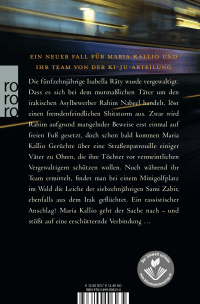 Zusatzmaterial 9783499006234 U4 von Im Nachhall des Todes: Maria Kallio ermittelt von Leena Lehtolainen