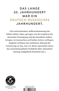Zusatzmaterial 9783498047030 U4 von Das deutsch-russische Jahrhundert: Geschichte einer besonderen Beziehung von Stefan Creuzberger
