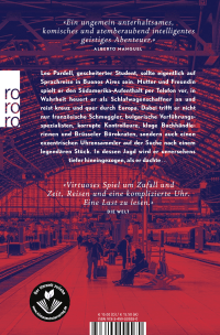 Zusatzmaterial 9783499009280 U4 von Grand Tour oder die Nacht der Großen Complication von Steffen Kopetzky