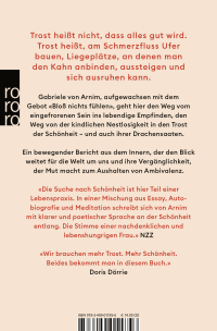Zusatzmaterial 9783499011856 U4 von THE CONSOLATION OF BEAUTY – A Quest: Eine Suche von Gabriele von Arnim