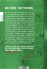 Zusatzmaterial 9783499001987 U4 von Der Schlüssel zum Spiel: Wie moderner Fußball funktioniert von Tobias Escher