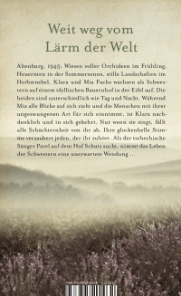 Zusatzmaterial 9783805201032 U4 von EIFEL WOMEN: The Call of the Nightingale (Vol. II) von Brigitte Riebe