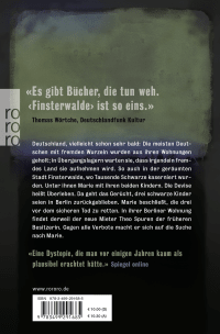 Zusatzmaterial 9783499291685 U4 von Finsterwalde von Max Annas