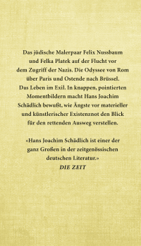 Zusatzmaterial 9783498064372 U4 von FELIX AND FELKA von Hans Joachim Schädlich