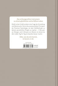 Zusatzmaterial 9783499633874 U4 von THE 6 MINUTE DIARY: Das Original von Dominik Spenst