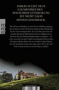Zusatzmaterial 9783499273506 U4 von Tödlich im Abgang: Ein Wein-Krimi aus Südtirol von Michael Böckler