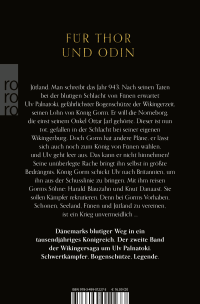 Zusatzmaterial 9783499012273 U4 von Millennium Kingdom: Das Blut des Königs von Tonny Gulløv