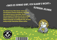 Zusatzmaterial 4033491000019 U4 von Extreme Postkarten von Stefanie Sargnagel