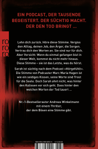 Zusatzmaterial 9783499007514 U4 von Das Letzte, was du hörst von Andreas Winkelmann