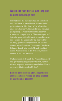 Zusatzmaterial 9783498007577 U4 von GLAD YOU WERE THERE: Roman von Eva Sichelschmidt