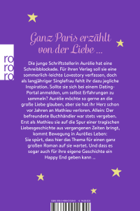 Zusatzmaterial 9783499011399 U4 von Sommernächte unter dem Eiffelturm von Lily Martin