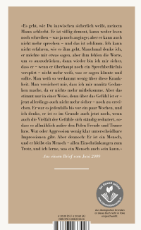 Zusatzmaterial 9783498033446 U4 von VANISHING SLOWLY: Vom Leben mit einem Demenzkranken von Inge Jens