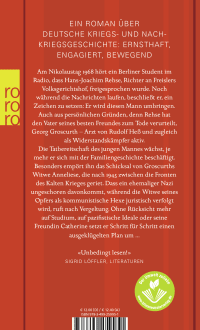 Zusatzmaterial 9783499259951 U4 von Mein Jahr als Mörder von Friedrich Christian Delius