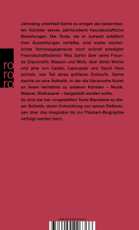 Zusatzmaterial 9783499226366 U4 von Die Suche nach dem Absoluten: Texte zur bildenden Kunst von Jean-Paul Sartre