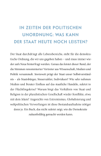 Zusatzmaterial 9783737100373 U4 von Staatserzählungen: Die Deutschen und ihre politische Ordnung