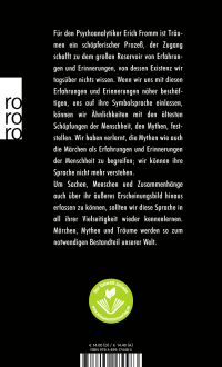 Zusatzmaterial 9783499174483 U4 von Märchen, Mythen, Träume: Eine Einführung in das Verständnis einer vergessenen Sprache von Erich Fromm