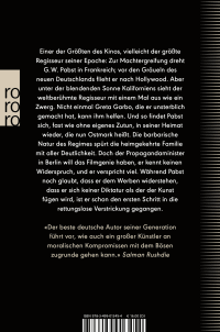 Zusatzmaterial 9783499013454 U4 von Lichtspiel von Daniel Kehlmann