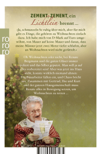 Zusatzmaterial 9783499016165 U4 von Aber nach drei Strophen ist Schluss!: Die Online-Omi rettet Weihnachten von Renate Bergmann