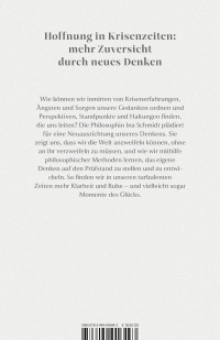 Zusatzmaterial 9783499016493 U4 von Wofür es sich zu denken lohnt: Ein philosophischer Wegweiser für unsichere Zeiten von Ina Schmidt