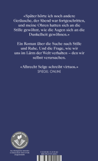 Zusatzmaterial 9783737102001 U4 von Silence von Albrecht Selge
