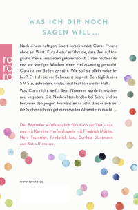 Zusatzmaterial 9783499290206 U4 von TEXT FOR YOU von Sofie Cramer